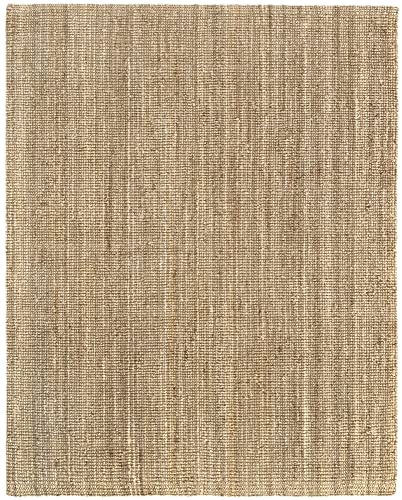 Tapis jute résistant et facile d'entretien Kerala 200x250cm beige