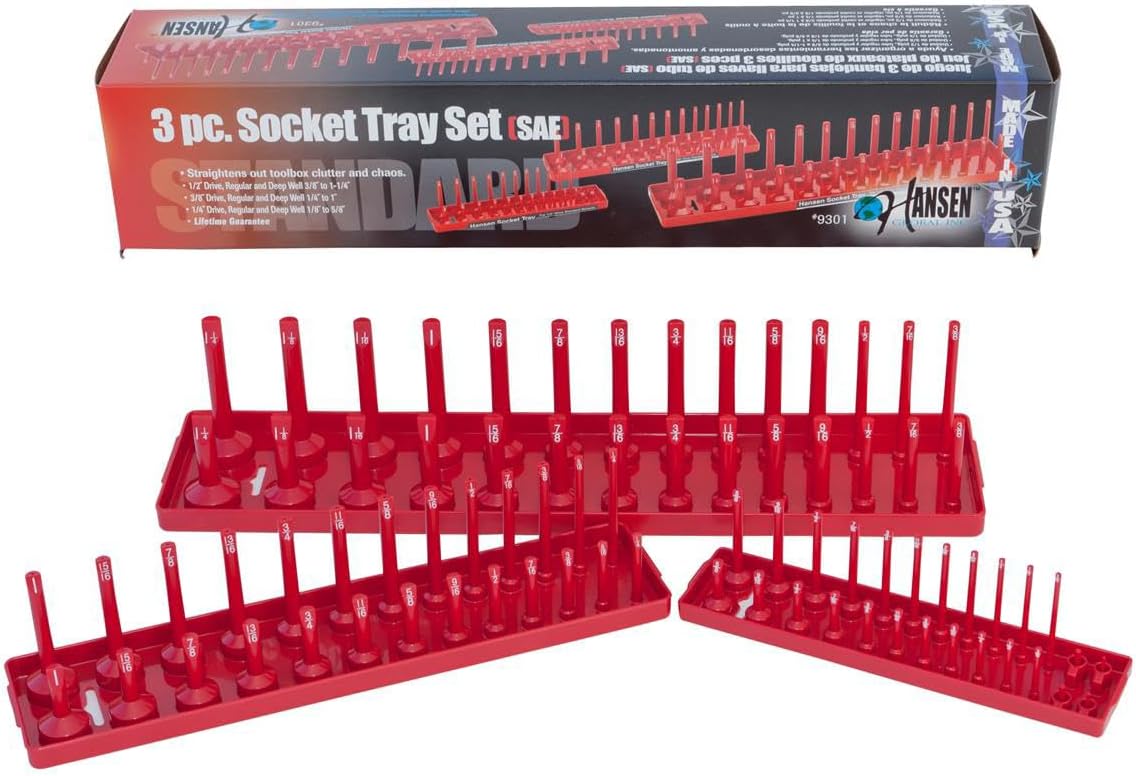 Hansen Global 9301 Socket Tray Set
