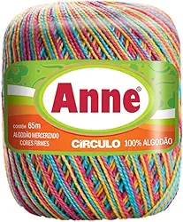 Linha Anne 65m 19g Multicolor Mesclada 9976 PARQUE