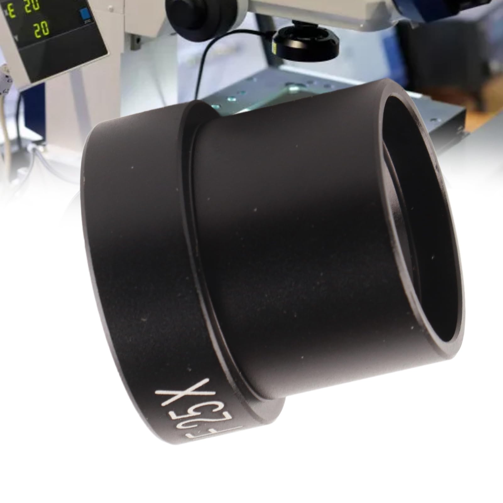 Fafeicy Ocular WF25X para Microscopio, Gran Angular, Lente de Vidrio Óptico, 23mm, Alta Transmitancia