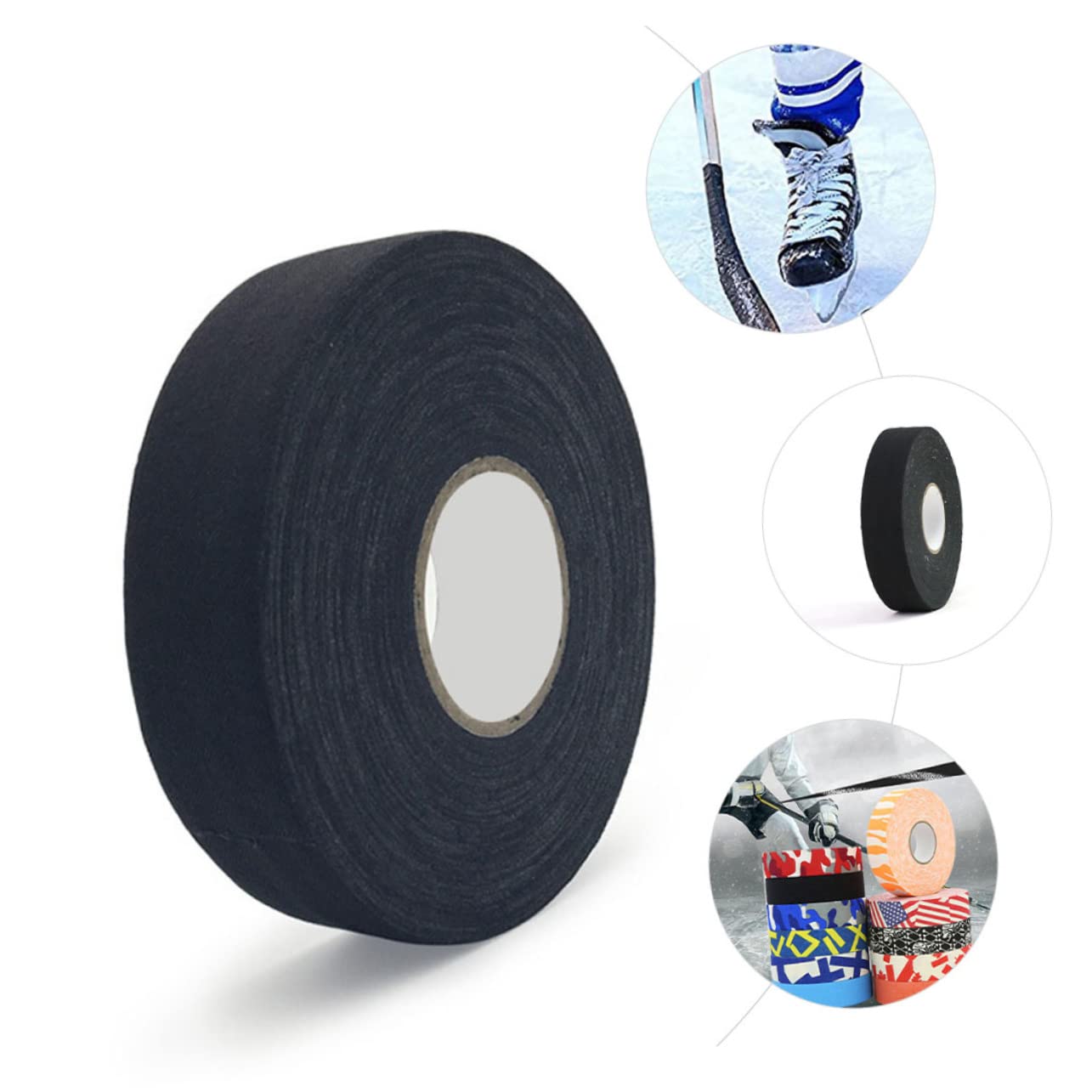 GAROZATION Ice Hockey Racket Protective Tape Anti-Skid Hockey Tape Wrapper Long Life