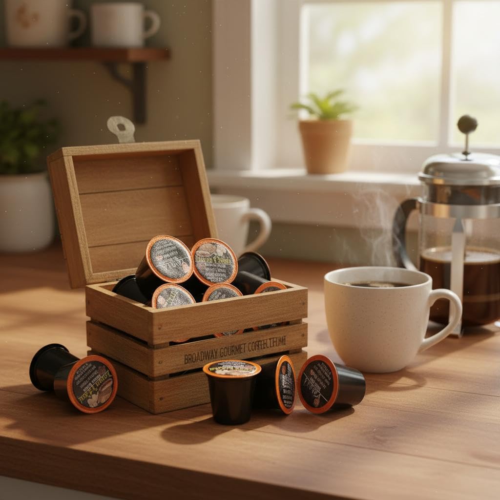 Peacemaker Coffee - 100 Ct. Variety Flavored Coffee Pods, Mold Free & 3rd Party Lab Tested, Compatible with Keurig 2.0 K-Cup Brewers