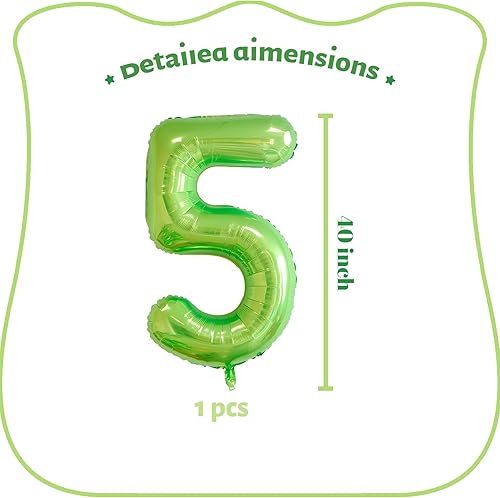 Vista 34 de Cartel de cumpleaños de dinosaurio, decoraciones de fiesta temática de dinosaurios para fiestas de cumpleaños de niños, baby shower Verde,A,Negro