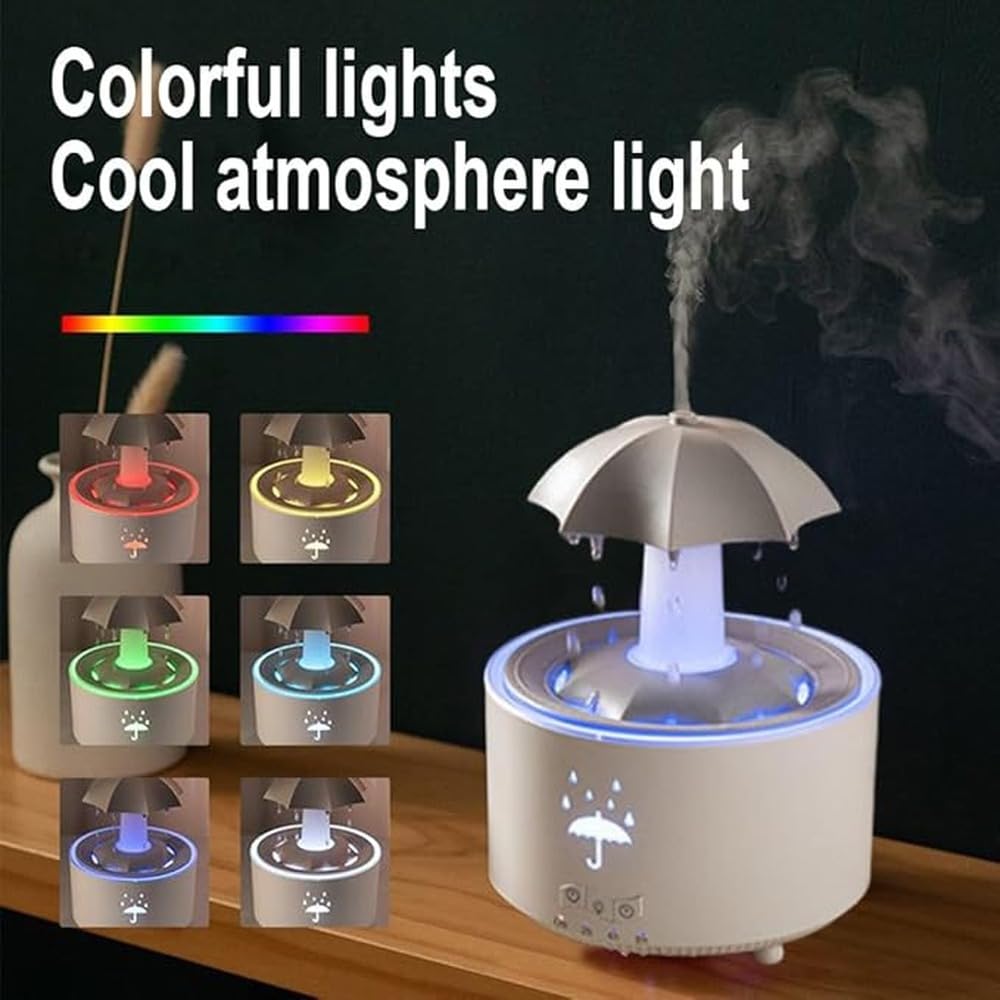 Umidificatore per bambini con LED a colori variabili che,bianco