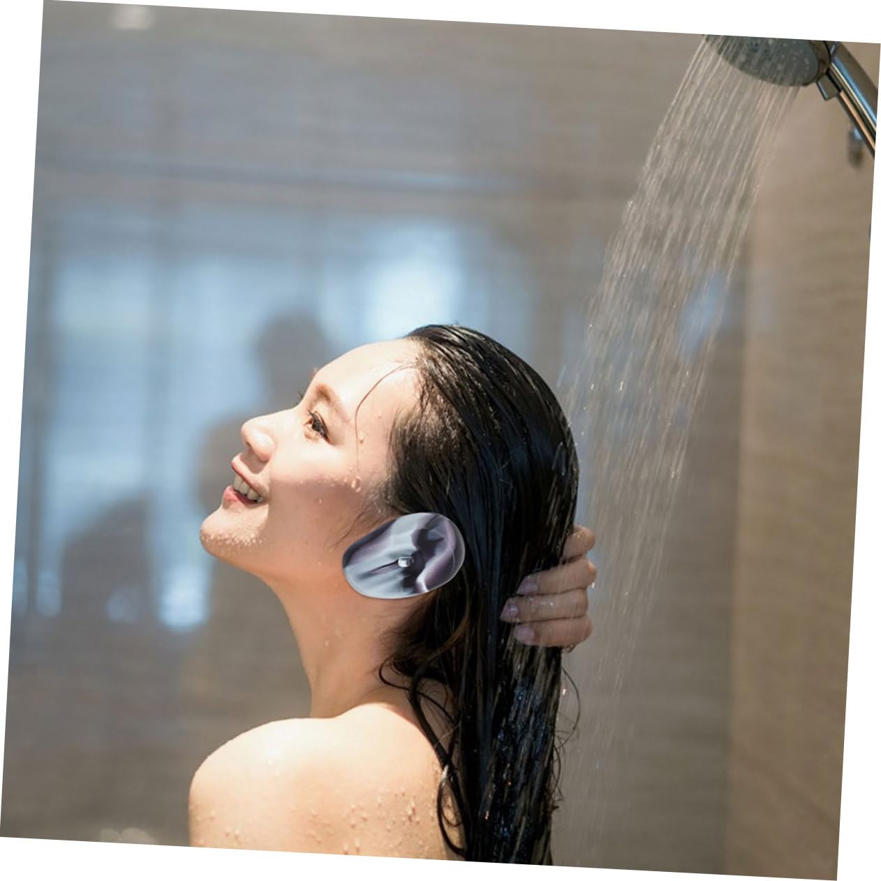 12pares Cubiertas De Oídos De Impermeables Para Tinte De Cabello Reutilizables Para Salones y Personal Protección Tinte De Peluquería
