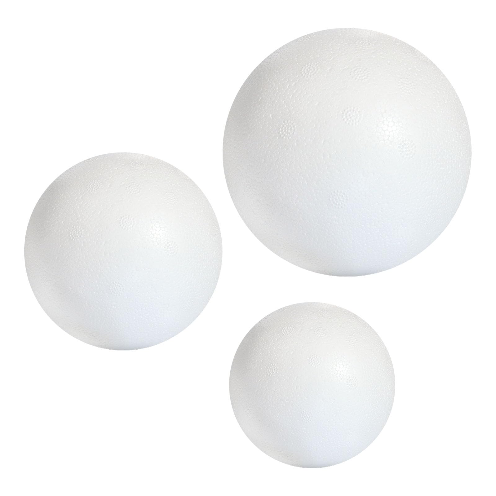 MCE-Commerce Poliestireno 210 Cm, 2, 1 Pieza, Para Manualidades Y Decoración De Pascua, Espuma, Blanco, 21 Cm