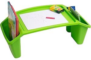 Mind Reader Kids Multipurpose Floor And Lap Table: Study, Eat, Play, Craft, Draw & More!