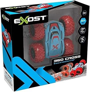 Exost 360 Cross 1:18, Color Rojo, Verde y Amarillo, 20257