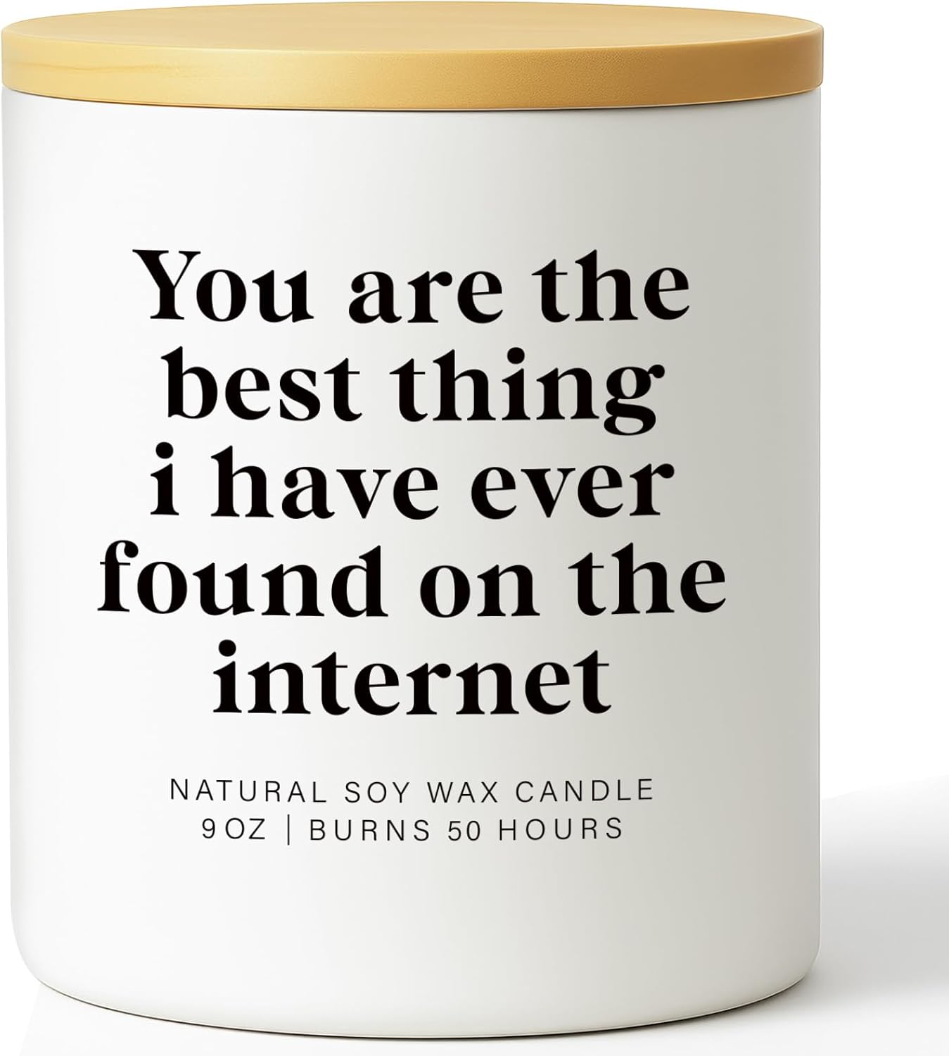 Gifts for Him Her Couple Valentine’s Day Candle Funny Romantic Gift for Birthday Anniversary, Online Dating, Virtual Love & Long-Distance Relationships Gift for Women Men Couples Valentine Candle