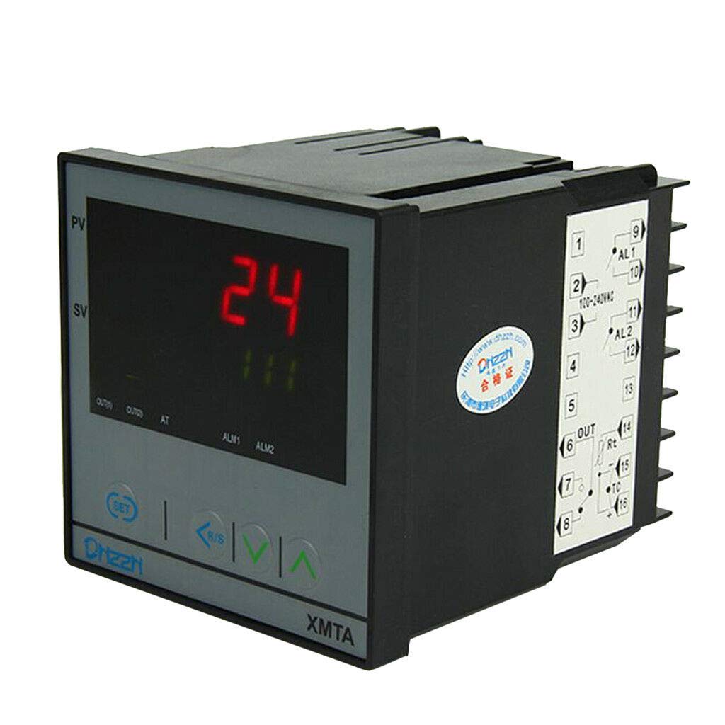220V PID Digital Temperature Controller Thermocouple 0 to 400℃ XMTA-6913102 3