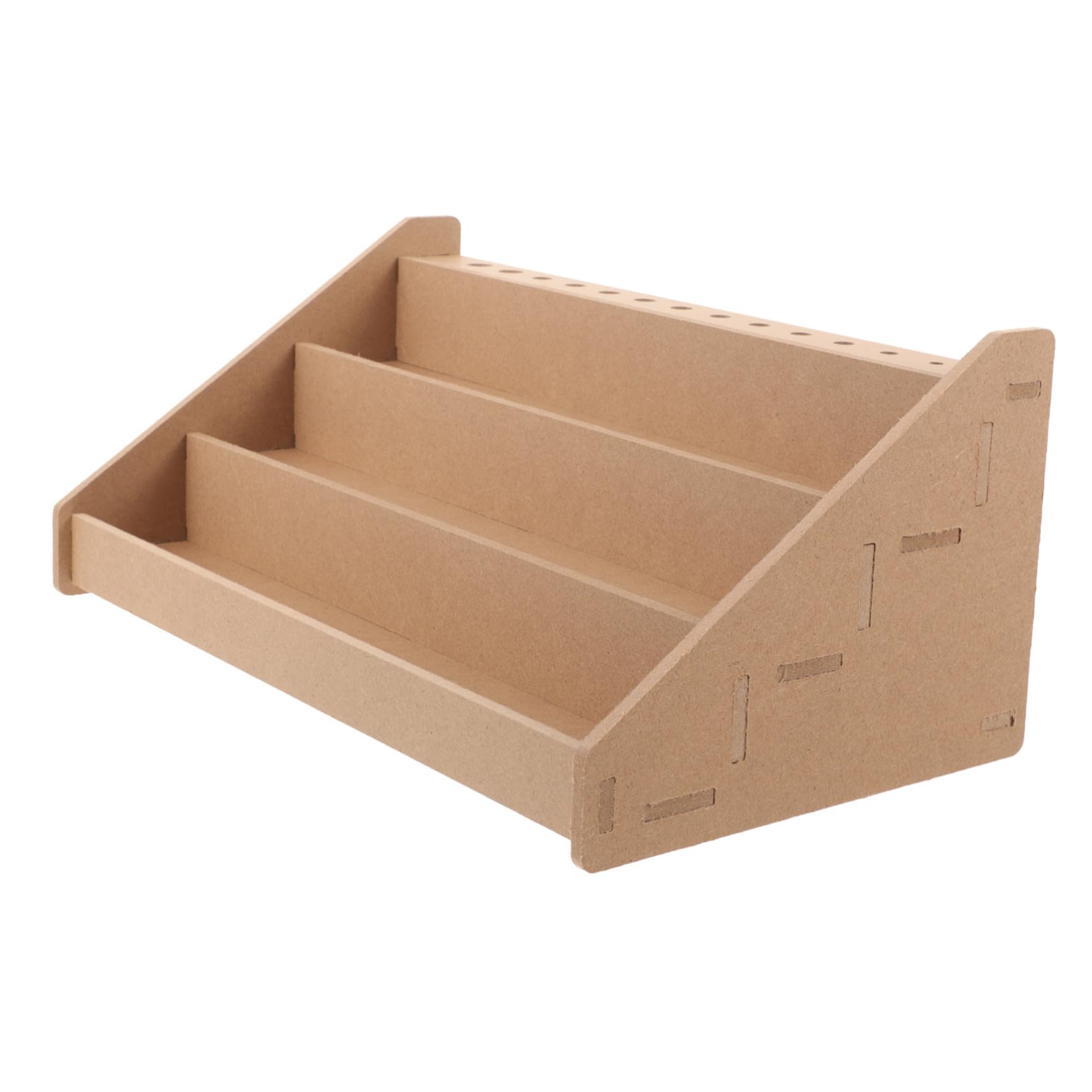 Organisateur de peinture acrylique en bois iplusmile pour flacons d'encre