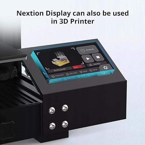 Miniatura 6 de Nextion Pantalla HMI 5.0  mejorada NX8048K050 Pantalla táctil LCD-TFT resistiva 800 * 480, pantalla Nextion con función RTC y 8 GPIO digitales,