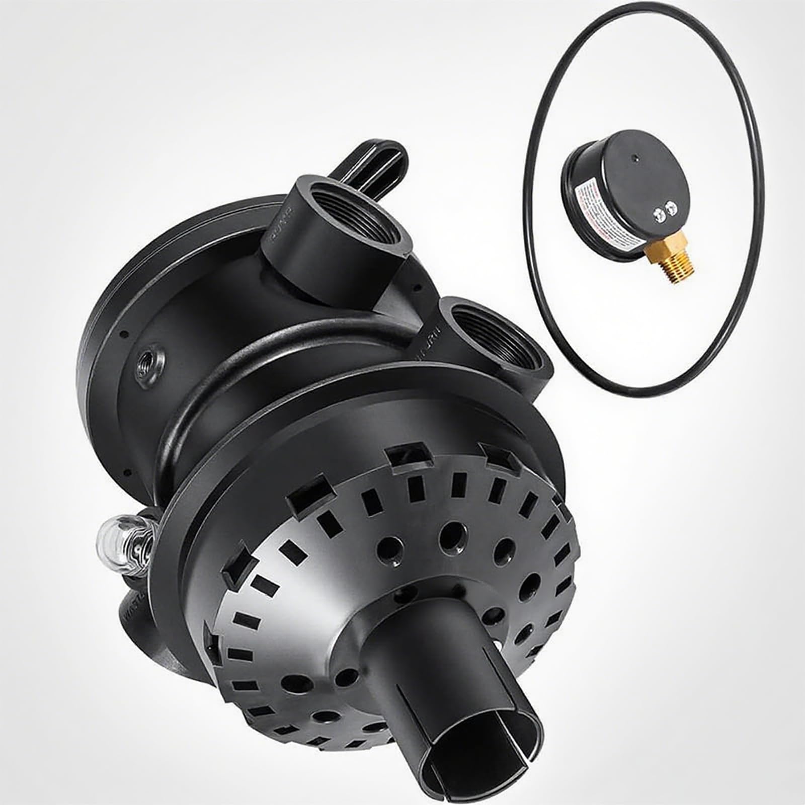 KZU SP0714T - Válvula multipuerto de montaje superior, repuesto para Hayward VariFlo, válvula de control estilo abrazadera de 1-1/2 pulgadas, 7 posiciones, para todos los filtros de arena Hayward