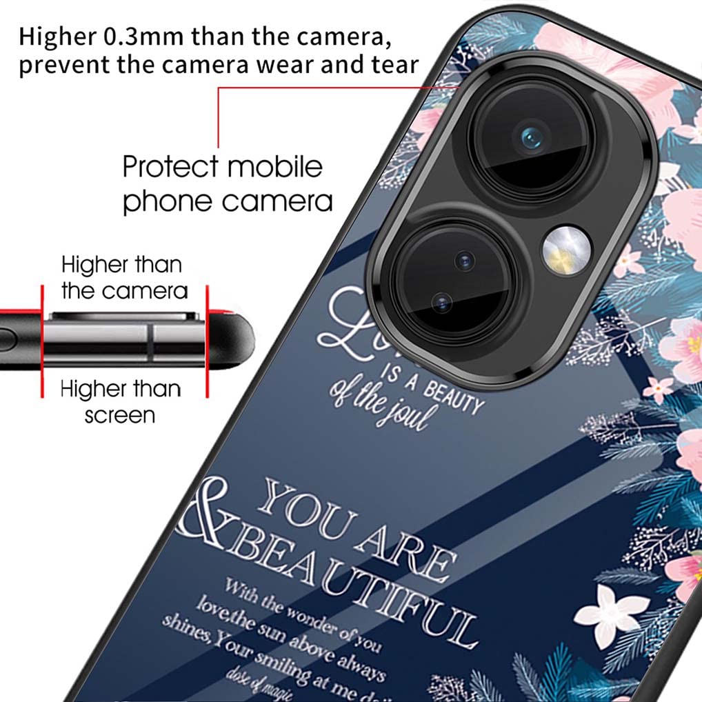 Cover Per OnePlus Nord CE 3 Lite 5G In Pelle PU Marrone | Custodia Ultra Sottile, 2 In 1: Retro In Pelle E Telaio In Silicone Morbido | Antiurto, Con Supporto Per Ricarica Wireless - 2
