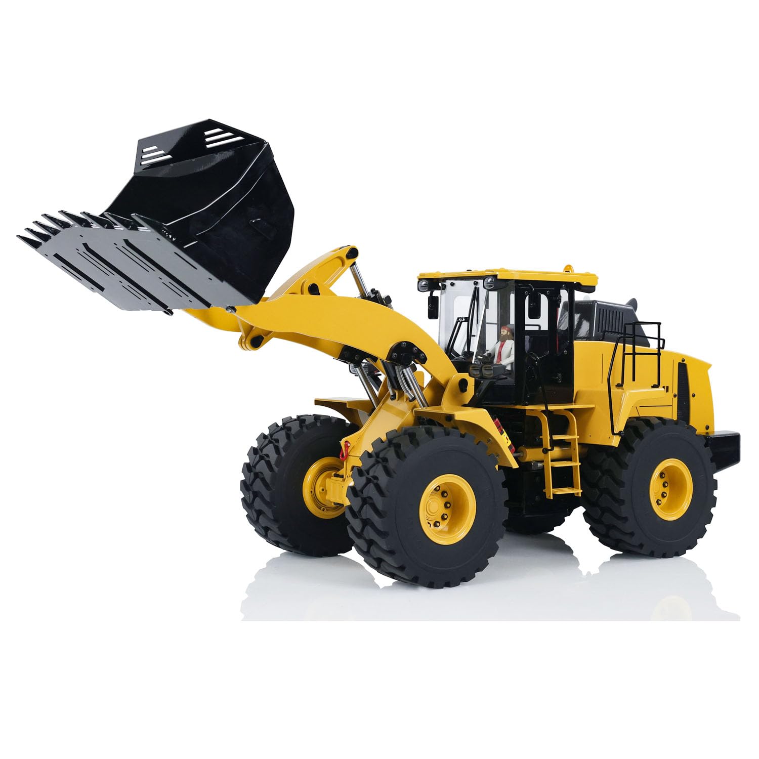 TOUCAN RC HOBBY Metal 1 14 Hydraulic Remote Control Loader RTR RC Construction Car Model Smoke