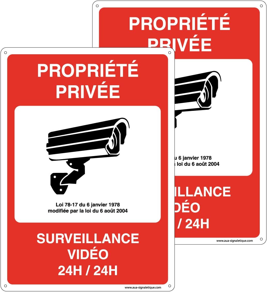 AUA SIGNALETIQUE - Panneau Prépercé (4 Trous) avec Angles arrondis - PVC Rigide 1.5 mm - (350x490 mm, Pensez à Nous Roulez au Pas