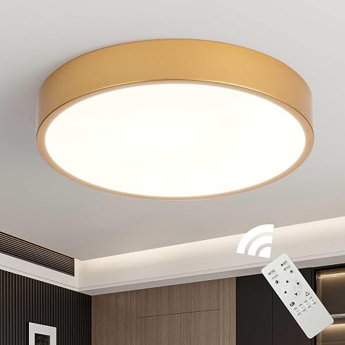 Schindora Or Plafonnier LED,Ø50Cm MéTal 39W Luminaires In…