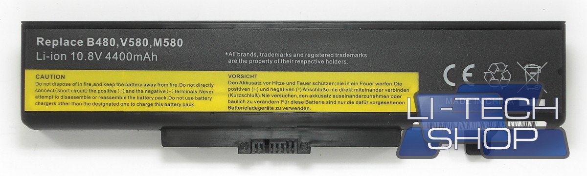 Battery Compatible with IBM LENOVO THINKPAD EDGE E5303259-HQG 4400mAh 48 Wh Black