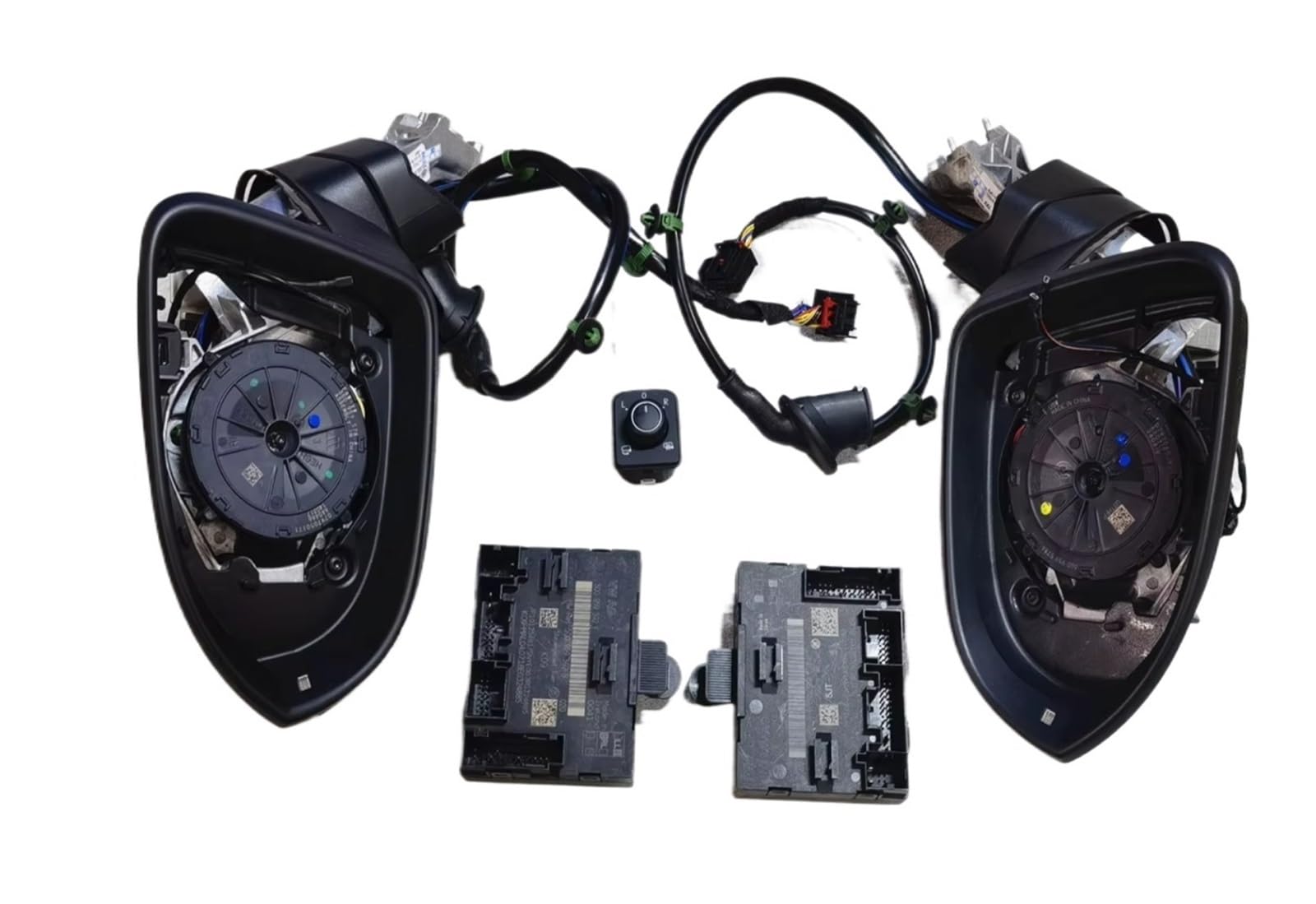 Specchietto Retrovisore Esterno Per Passat B8 LHD Specchietto Pieghevole Elettrico Pieghevole KIT DI AGGIORNAMENTO