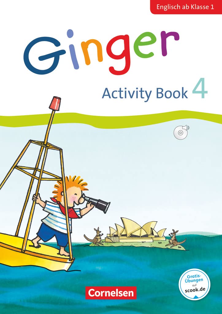 Ginger Activity Book – Early Start Edition, Neubearbeitung, 4. Schuljahr, mit Audio-CD