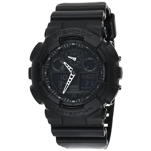 Relógio de Pulso Masculino Casio G-Shock Anadigi Prova D´Agua 200 metros GA1001A1DR.