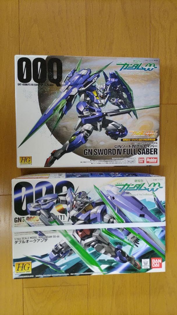 Amazon.co.jp: HG ダブルオークアンタ＋GNソードⅣフルセイバー ホビー