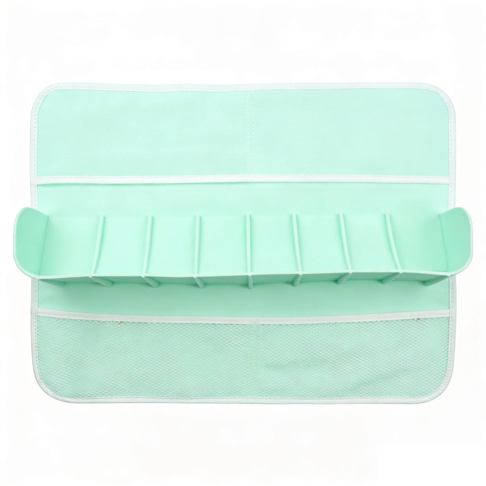 Bathtub Splash Guard Bath Tub Organiser with Suction Cups and Meshes Storage Bags for Toy Access Splash Guard with Meshes Pocket Toy Storage Rack