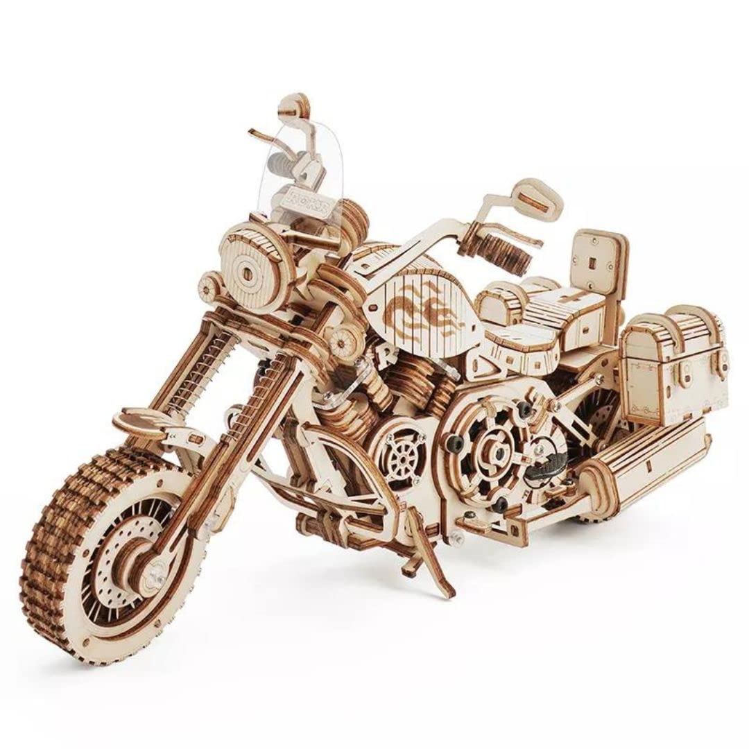 NESTA TOYS Cruiser Motorcycle Puzzle (420 Pcs) Mechanical 3D Wooden Gear Puzzles for Kids | Building Toys for Kids | STEM Learning DIY Kits for Adults | Bike Model Kit (B0BC46WMKD) Amazon Price History, Amazon Price Tracker