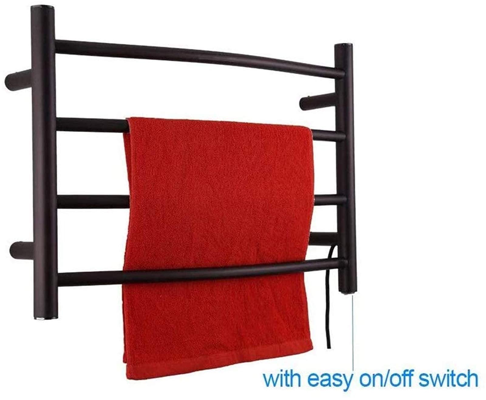 Heated Towel Rail Rails Towel Warmer,Heated Towel Bar, Electric Towel Rack  Stainless Steel Electric Towel Warmer Wall Mounted Oil Rubbed Bronze Home  Bathroom Accessories Towel Drye : Amazon.ca: Home