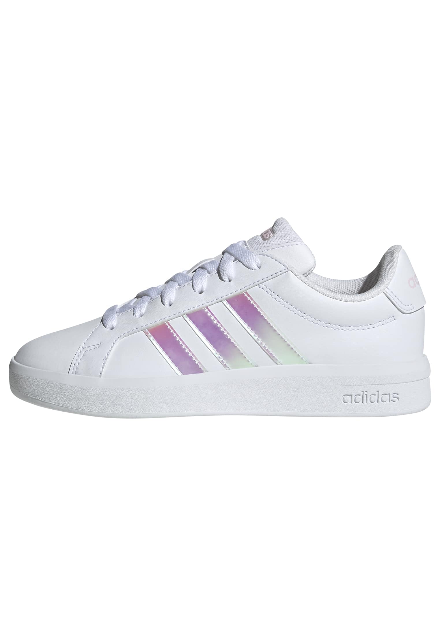 adidas Grand Court 3.0 Junior Sneakers FTWR White/Iridescent/Almost Pink