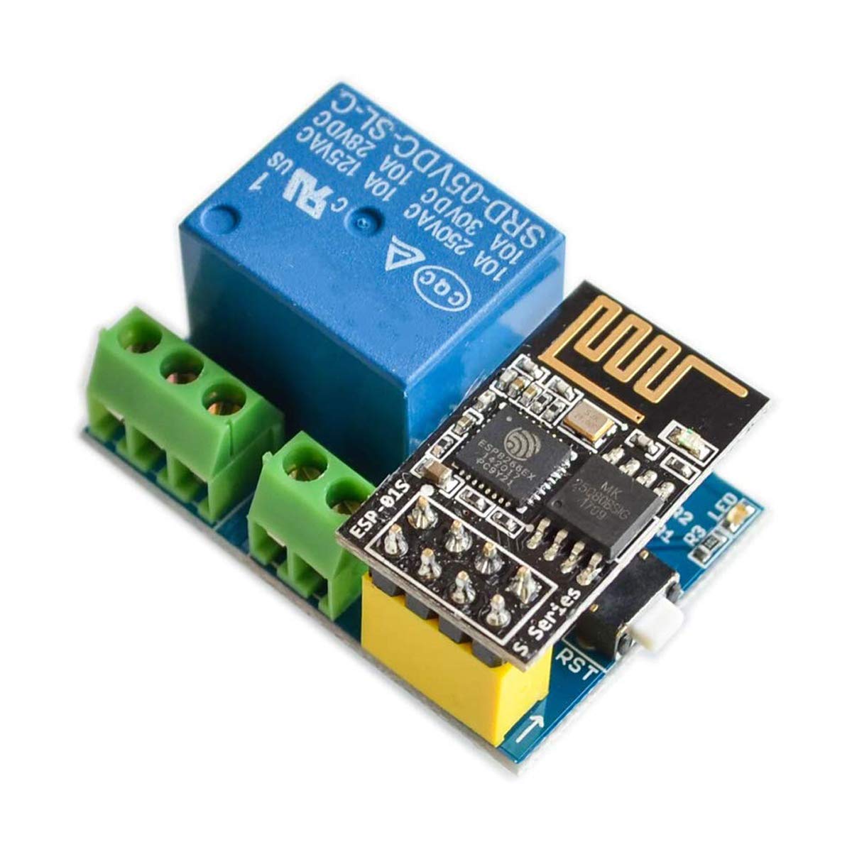 Robocraze ESP8266 01 + 5V WiFi Relay Module for ESP8266 ESP01S Internet of Things IOT Smart Home Remote Control Switch (B08JM49Y6D) Amazon Price History, Amazon Price Tracker