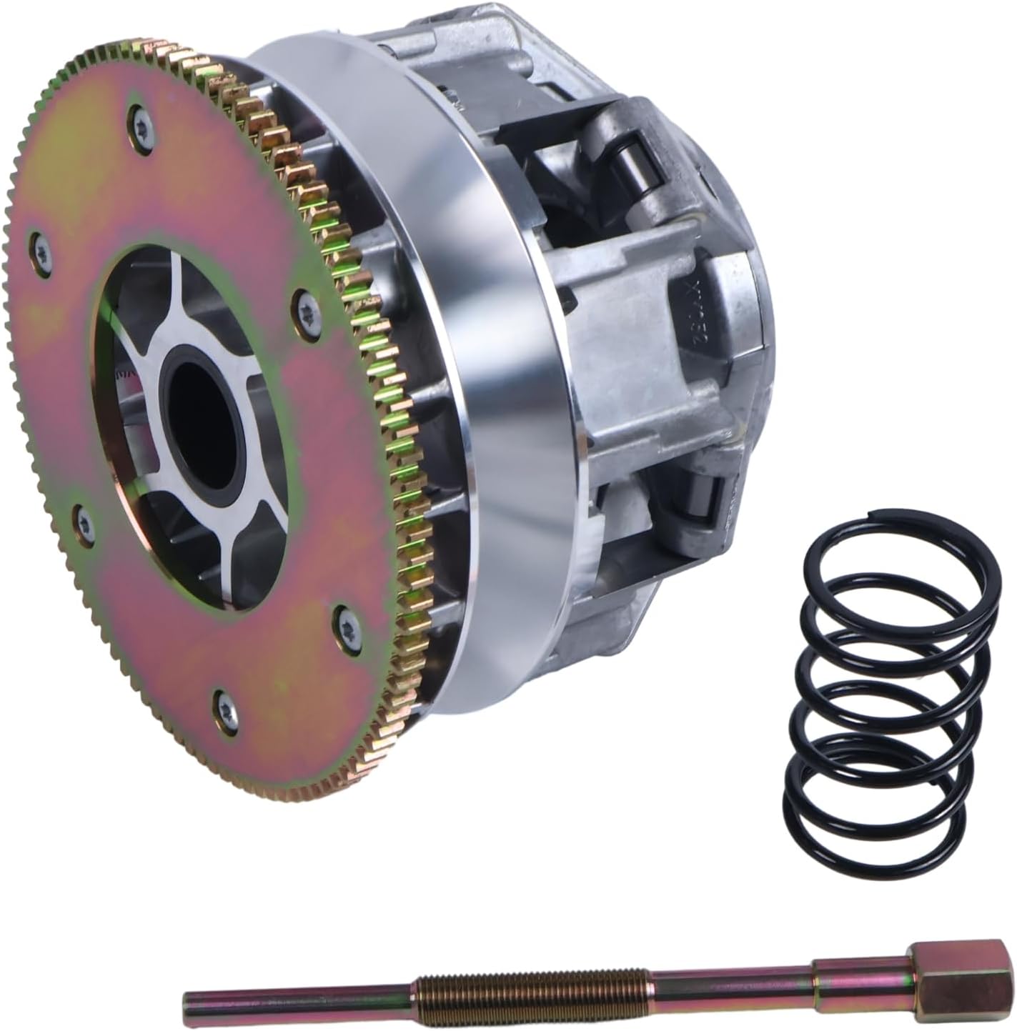 HOLDWELL Primary Drive Clutch & Puller 420280245 420281390 Compatible with 2002-2022 Bombardier Can-Am Outlander 400 450 650 ATV 2002-2005 BOMBARDIER QUEST MODELS 500 & 650 and QUEST XT & QUEST MAX
