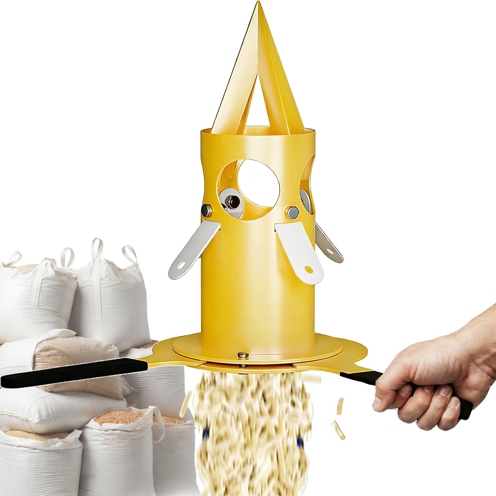 Distributeur Big Bag pour doser les granulés plastiques et aliments