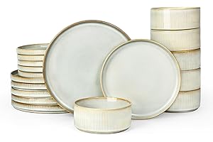 Famiware Star: Ceramic Dinnerware Set for 6