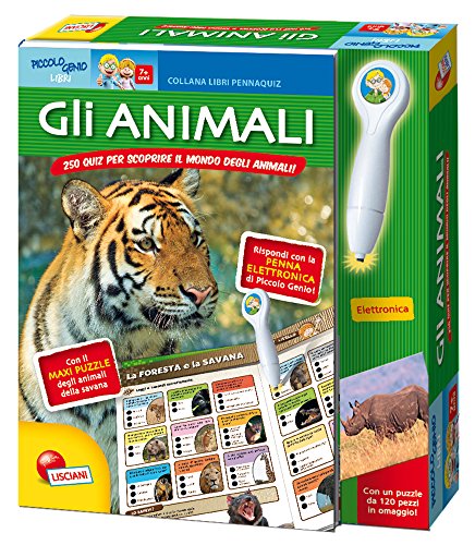 Gli animali. Il libro pennaquiz