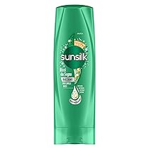 Sunsilk, Balsamo Ricci da Sogno, Balsamo per Capelli Ricci Definiti ed Elastici, Formula Active Fusion Arricchita con Olio di Macadamia, Elastina e Biotina per Capelli Visibilmente Sani, 200ml