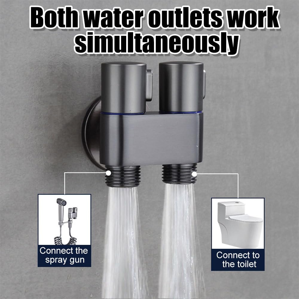 Kit spruzzatore per bidet portatile, attacco spray per WC con tubo da 300 cm per la pulizia del bagno, pannolini, igiene degli animali domestici e servizi igienici