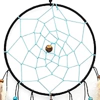 Vista 3 de Urdeoms Atrapasueños turquesa NO.33 y atrapasueños NO.34 Bundle