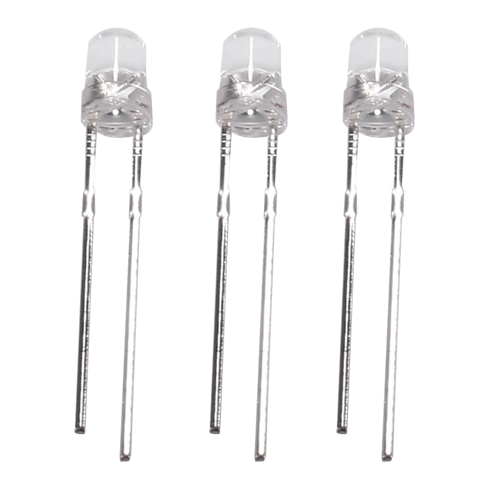 BPQiang 3mm White LED Light 100pcs Emitting Diode