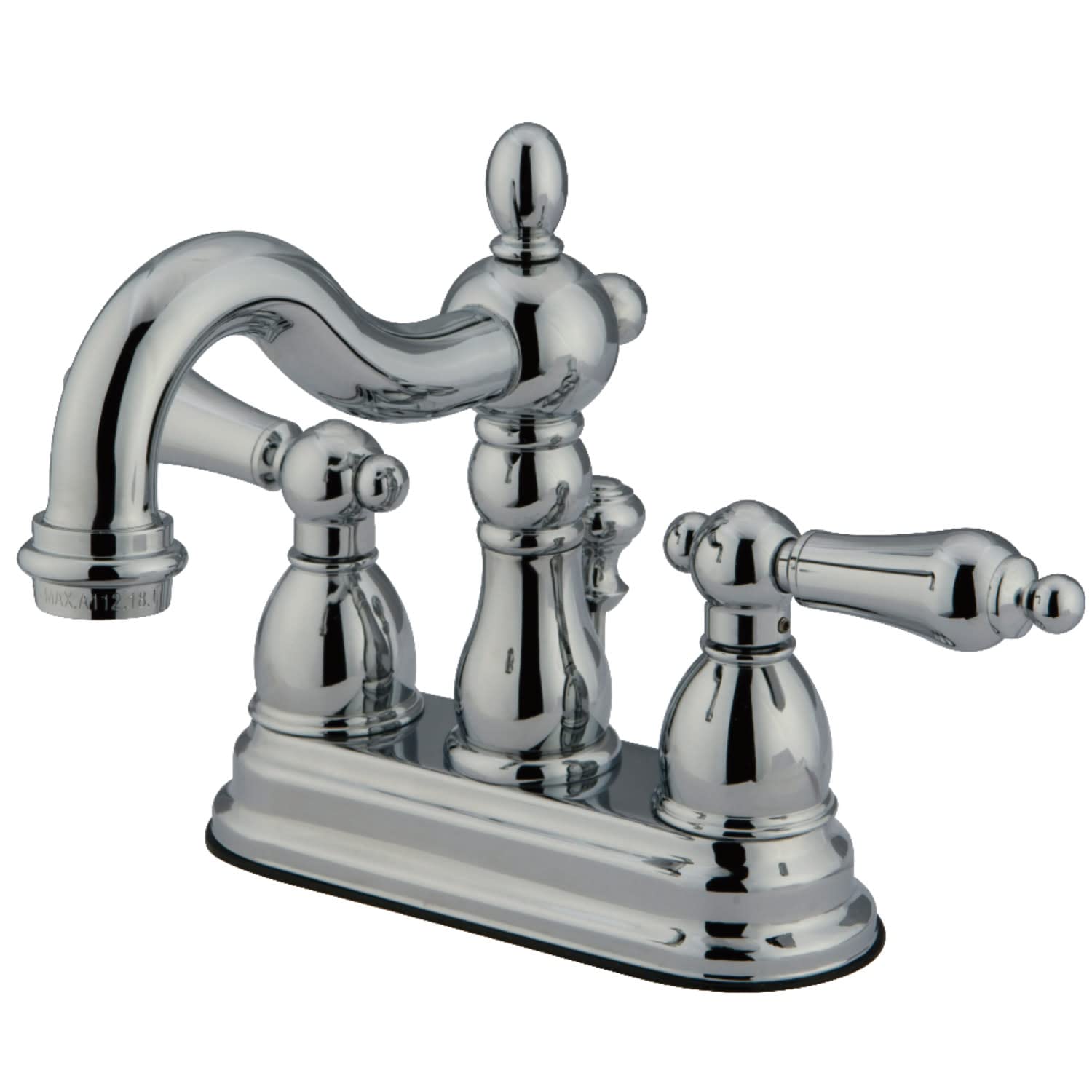 Kingston pirinç KS160. AL Heritage Centerset Banyo musluk pirinç Pop-up DRA, KS1601AL