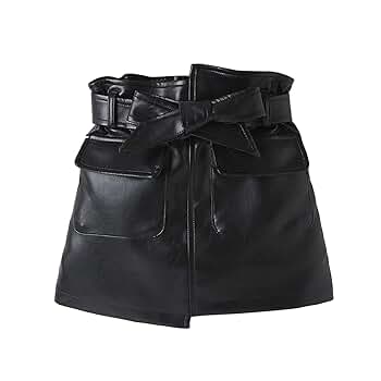 Amazon.com: WASAIGOOD Toddler Girls Irregular Skirts PU