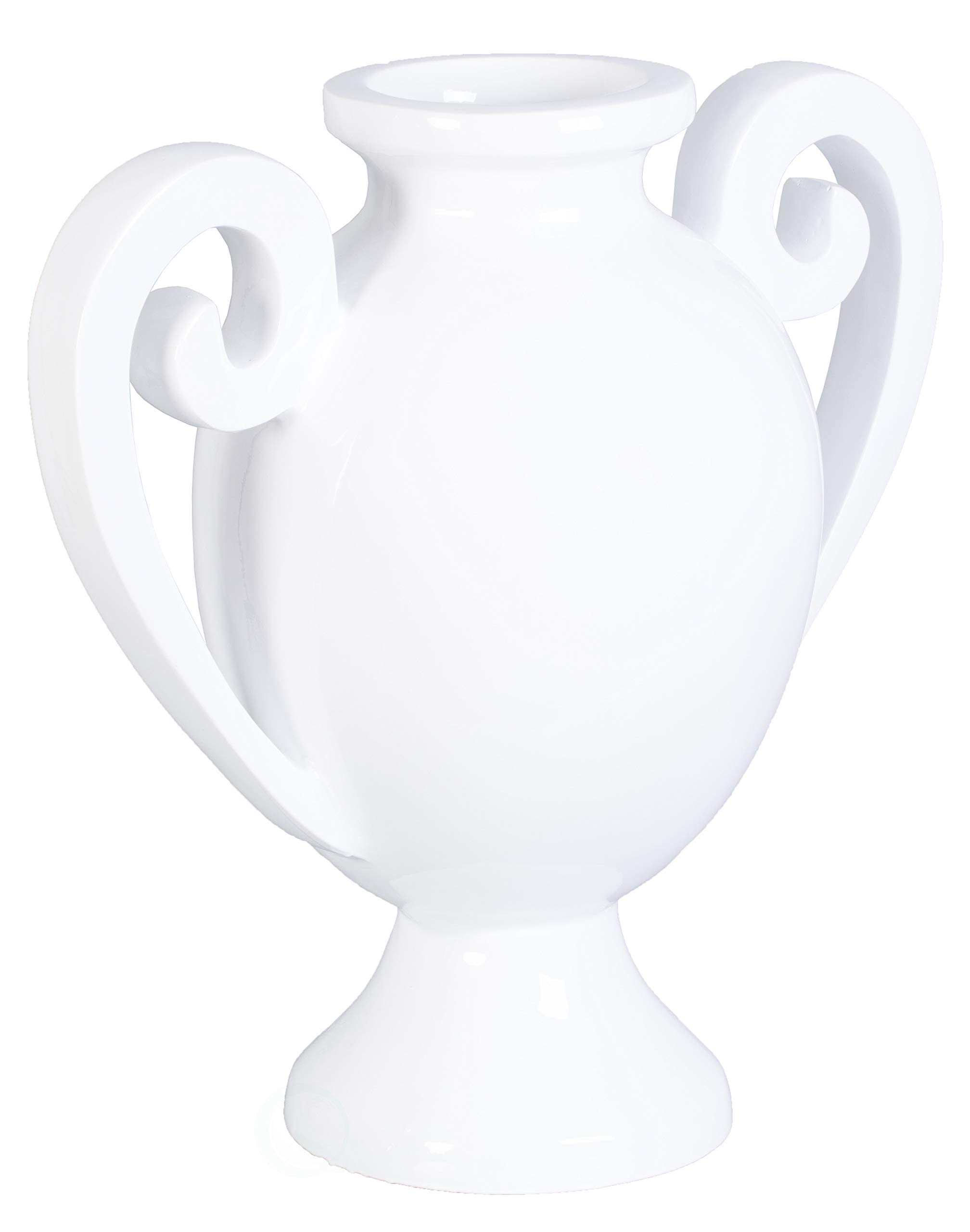 Amazon.com: White Fiberglass Amphora Style Modern