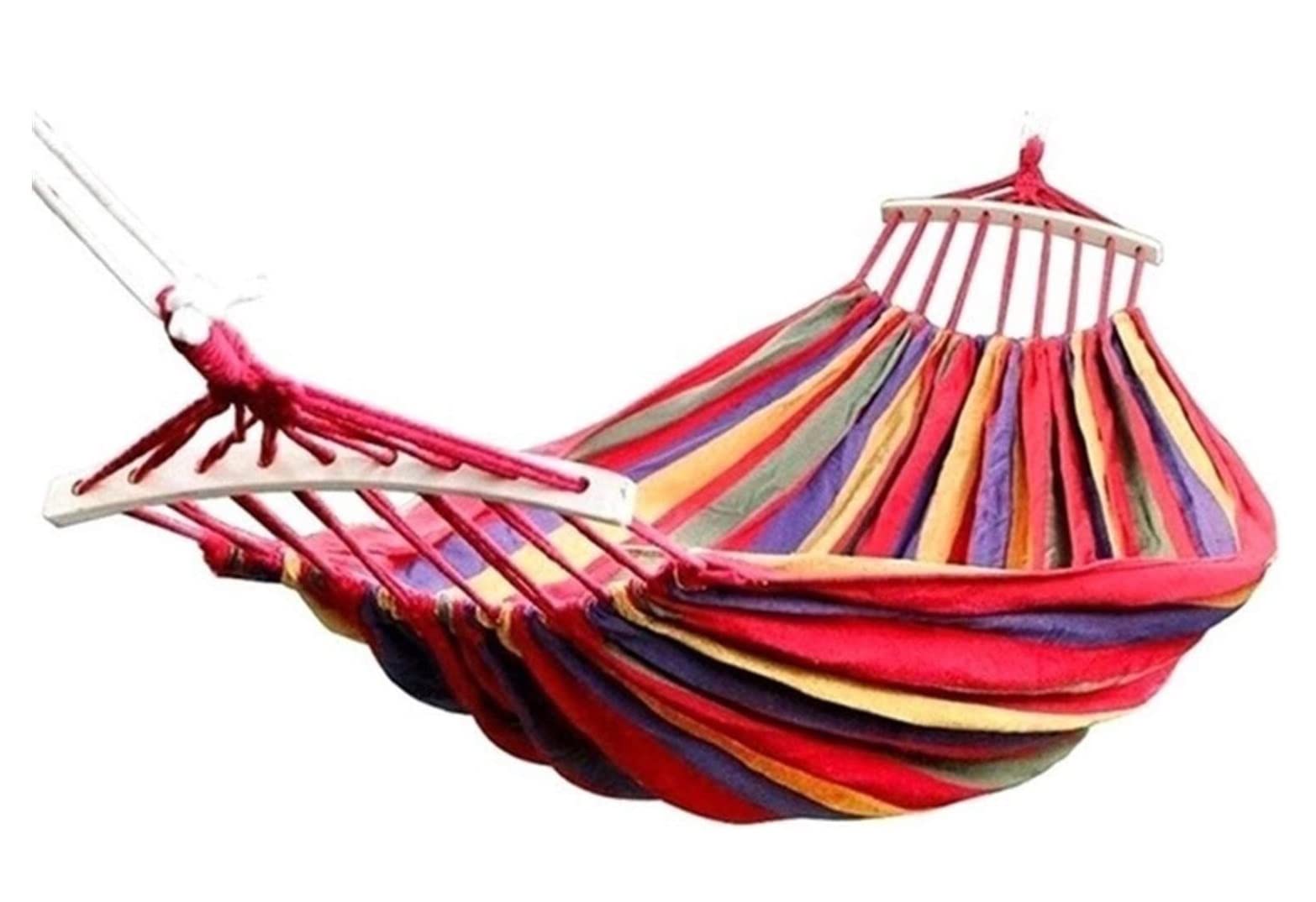 Hamak Ultralekki, Hammock Hamak Kempingowy Wiszący Podwójny Fotel Bujany Dla Dorosłych Podróż Camping Łóżko Do Spania Meble Ogrodowe na Kemping, na Zewnątrz