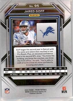 Amazon.com: 2022 Panini Prizm Football #95 Jared Goff