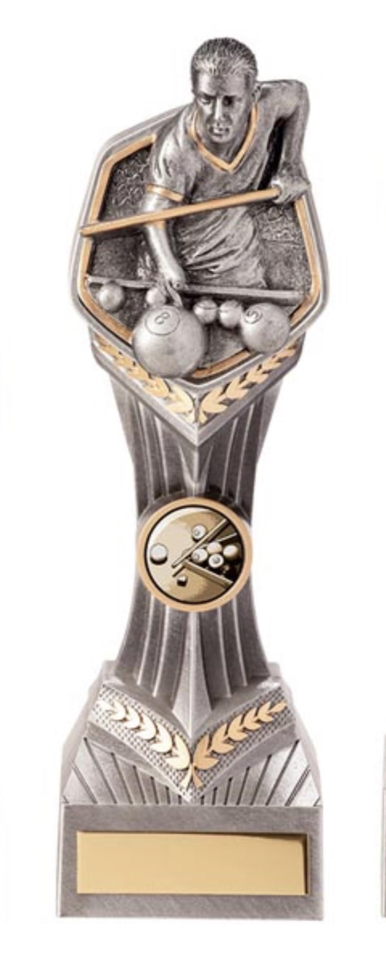 Smartbadge Unisex Various Pool Award Small 220Mm Falcon Trophy Engraved Free