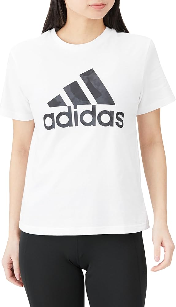 Amazon | [アディダス] 半袖 Tシャツ フローラル グラフィック