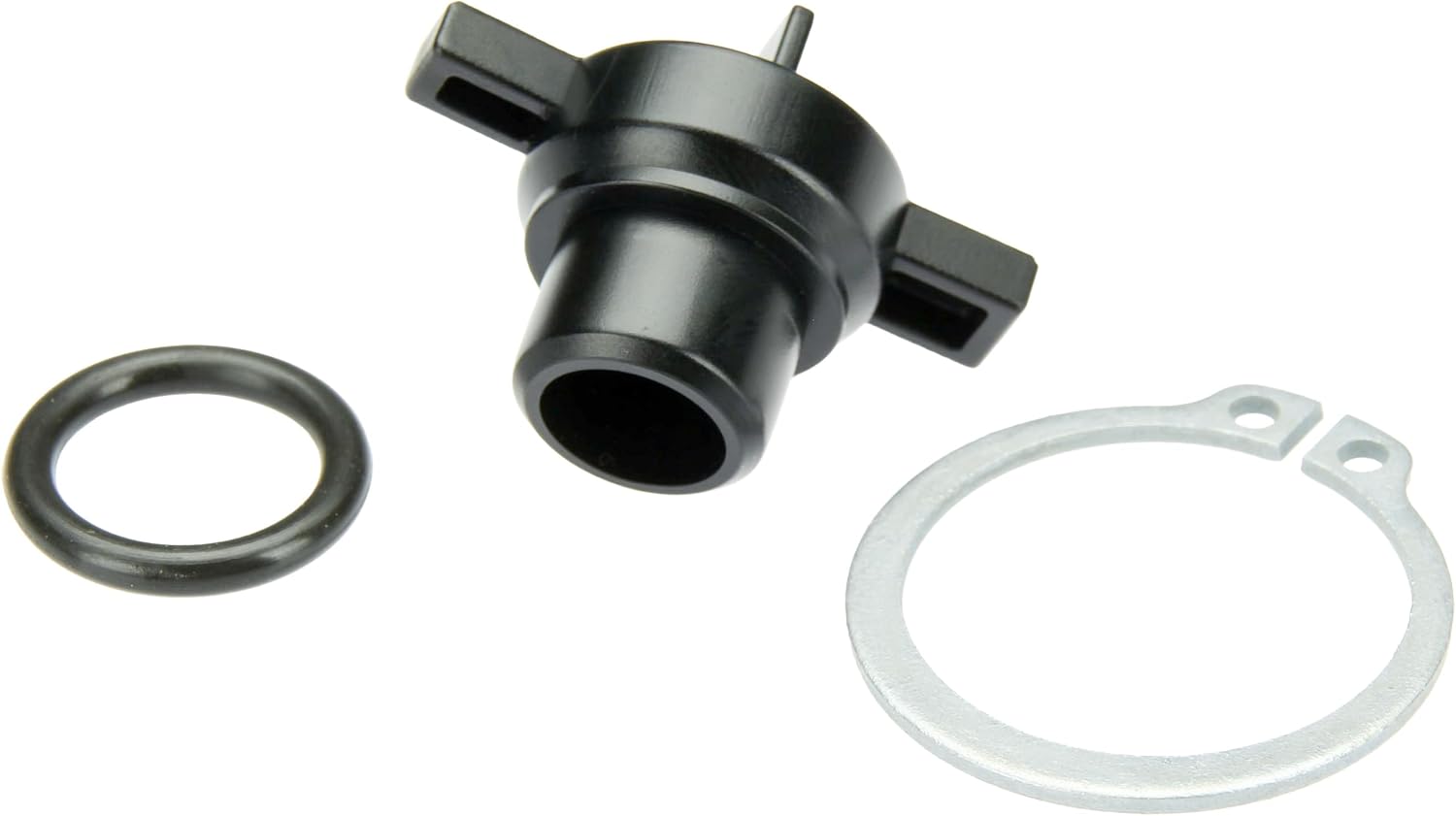 URO Parts 1265000084 Expansion Tank Plug Kit. Kit includes: (1) Plastic plug (1) O-ring (1) Snap ring