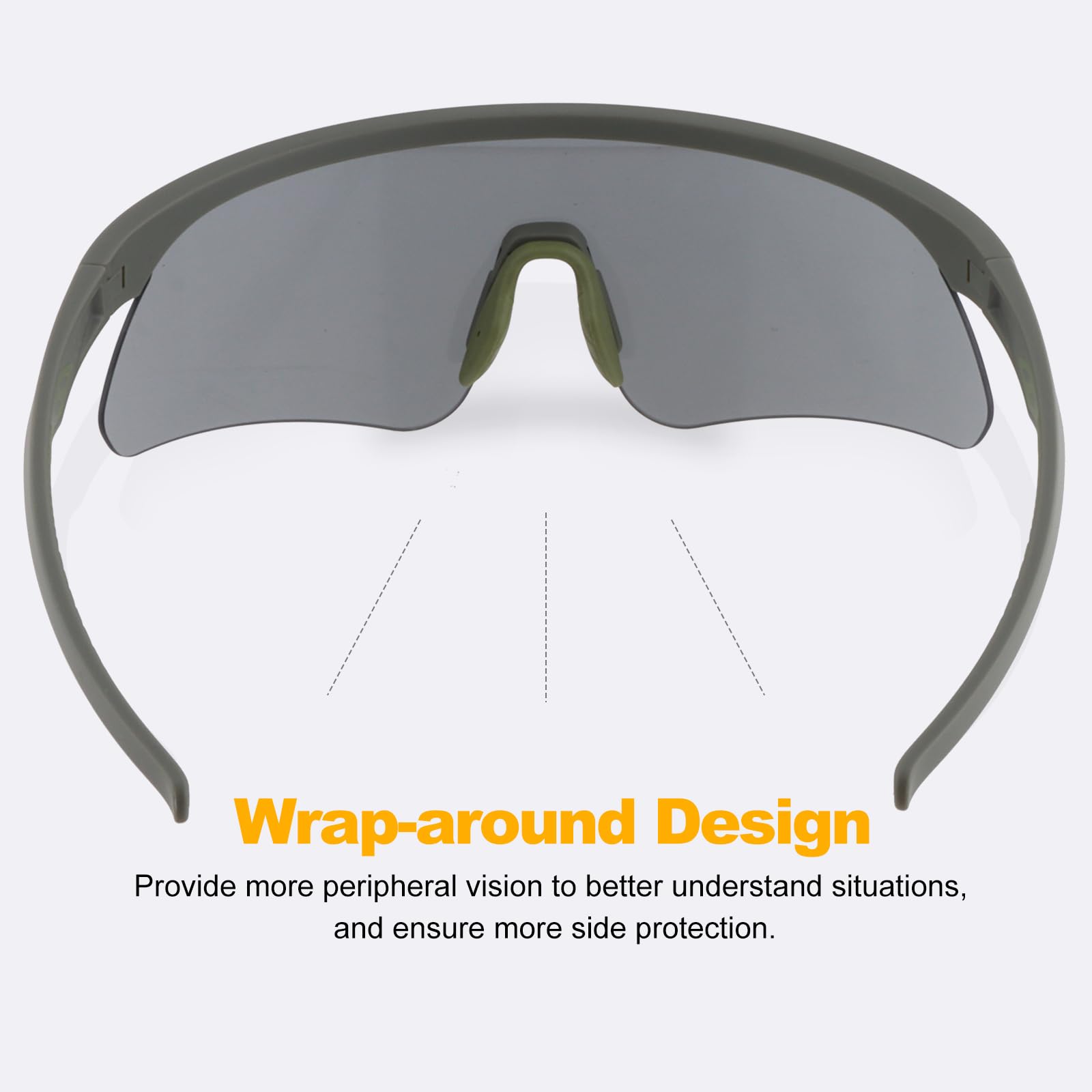 Gafas tácticas de airsoft con 3 lentes intercambiables, UV400 para exteriores, unisex, gafas de seguridad para disparar