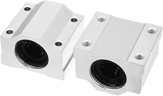 uxcell SCS13UU Linear Ball Bearing Slide Block Units, 13mm Bore Diameter 2pcs