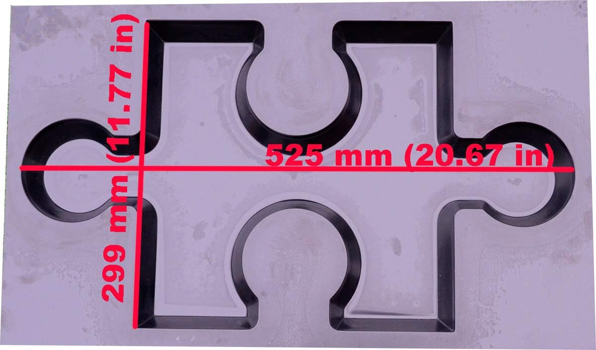 SvitMolds DIY Concrete Molds 3D Wall Panel Puzzle Mould Plaster Concrete Wall Art Decor Wall Tile Panels W28